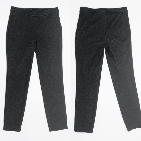 Theory Adbelle Knit Twill Leggings Pants Stretchy - Picture 2 of 8